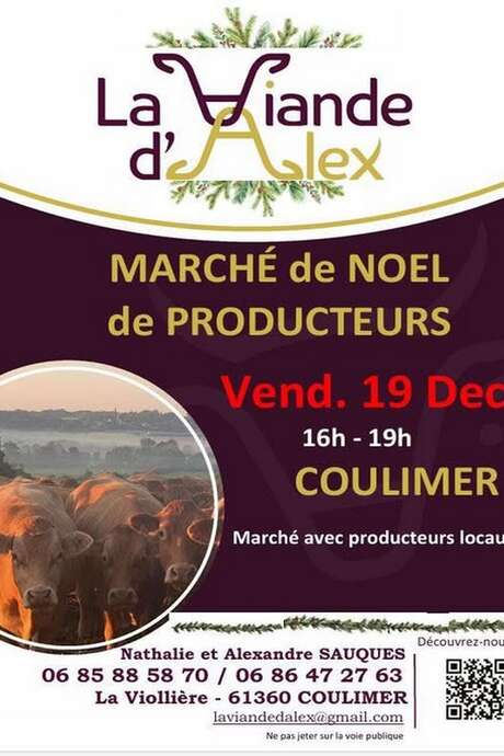 Marché de Noël de producteurs