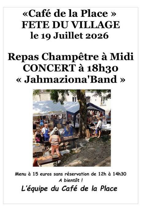 Repas champêtre et concert