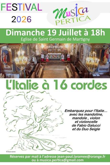 Concert - L'Italie à 16 cordes