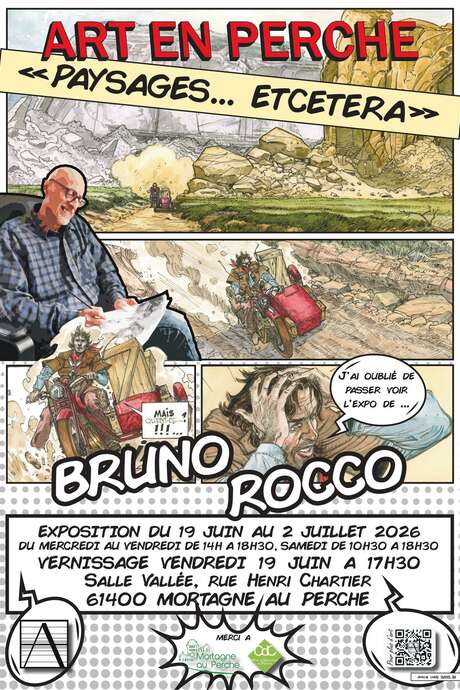 Exposition - Paysages... Etcetera - Bruno Rocco