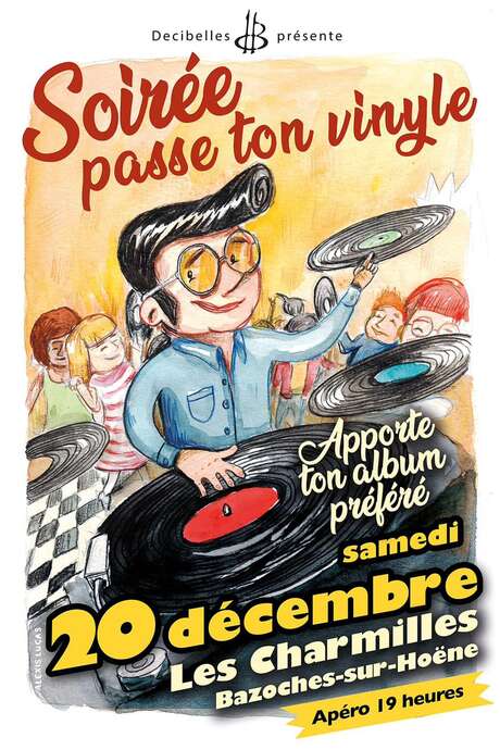 Soirée passe ton vinyle