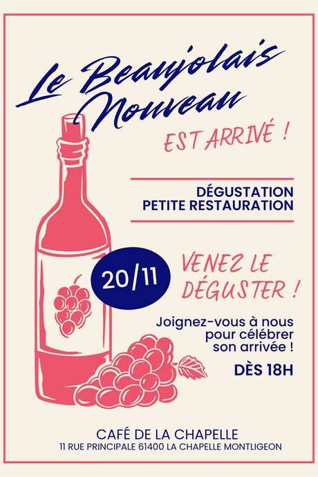 Soirée Beaujolais Nouveau