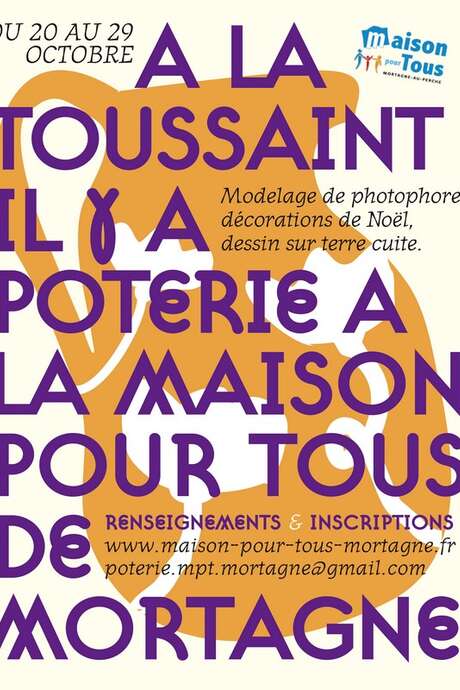 Poterie - Dessin sur terre cuite