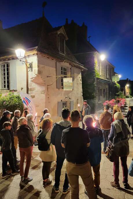 Balade aux flambeaux à Saint-Céneri-le-Gérei