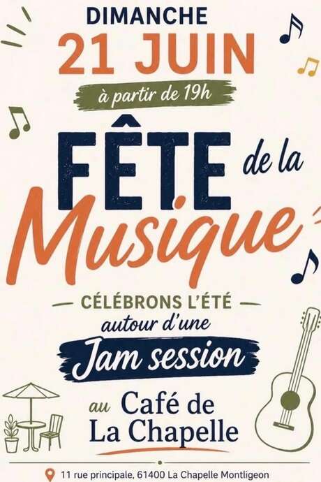 Fête de la musique - Café de La Chapelle