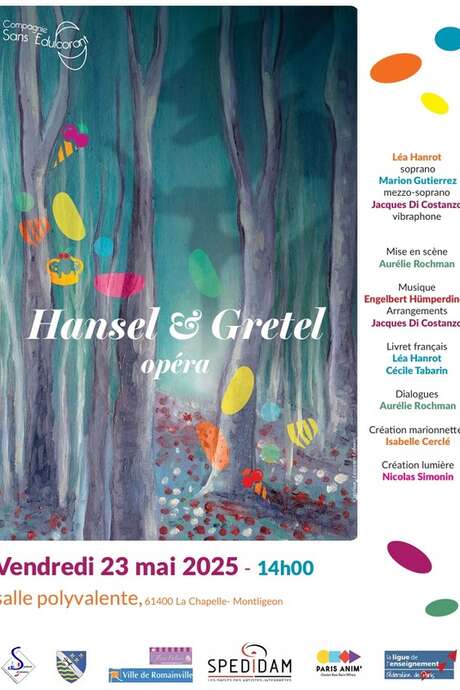 Spectacle - Opéra marionnettes - Hansel et Gretel