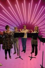 Animation musicale avec l'ensemble de flûte traversière de l'Ecole de Musique