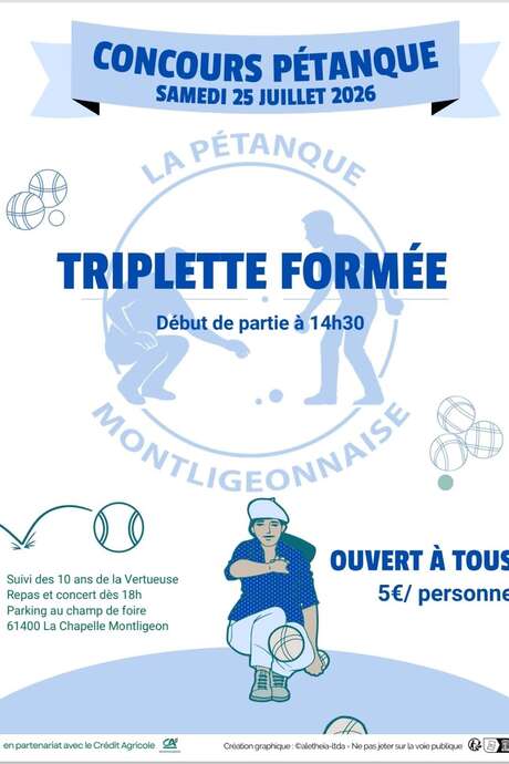 Concours de pétanque