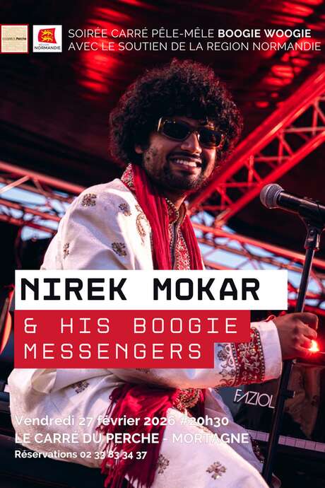 Soirée Carré Pêle-Mêle - Café-concert - Nirek Mokar & His Boogie Messengers