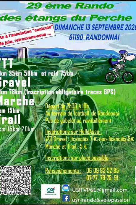 29e Rando des étangs du Perche