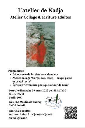 Atelier collage et écriture