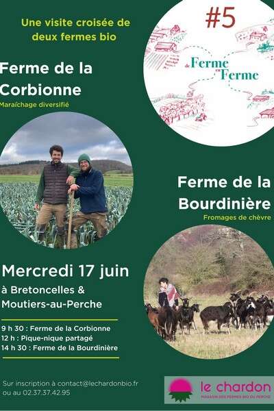 Visite croisée de deux fermes bio