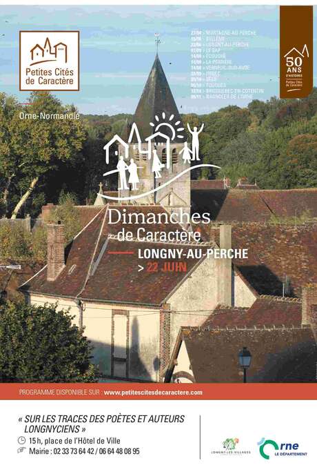 Les dimanches de caractère sur les traces de poêtes et auteurs