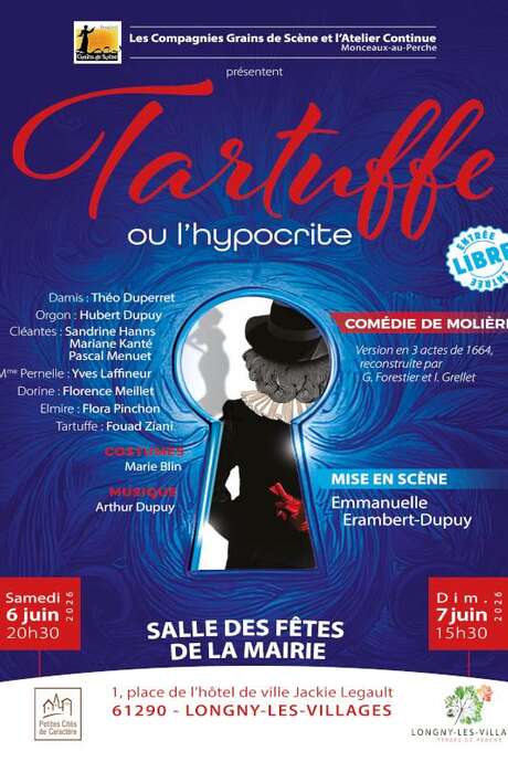 Théâtre : Tartuffe ou l'hypocrite