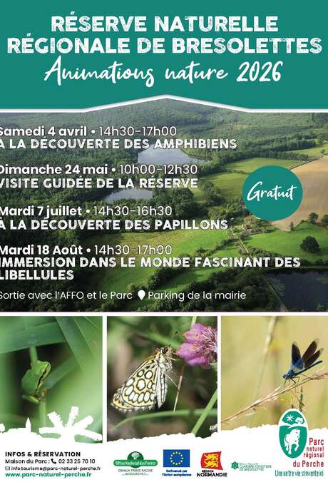 Découverte de la Réserve Naturelle Régionale de la clairière de Bresolettes 