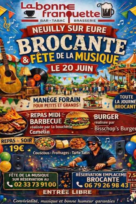 Fête de la musique et brocante