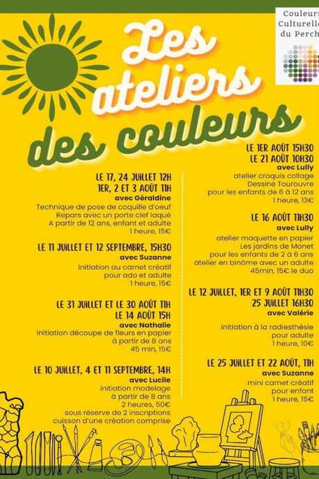 Les ateliers des couleurs