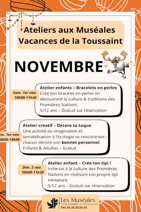 Ateliers créatifs décore ta tuque