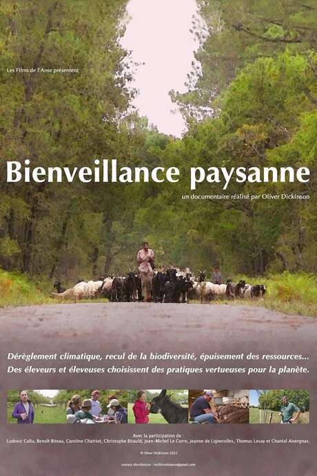 Cinéma - Bienveillance paysanne - Rencontre et échange avec le réalisateur