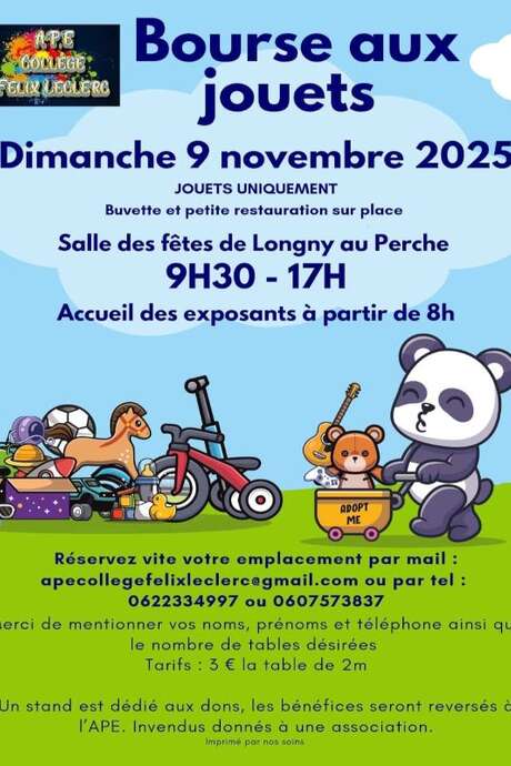 Bourse aux jouets