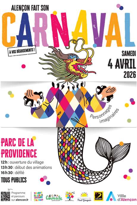 Alençon fait son carnaval #3 : Personnages imaginaires