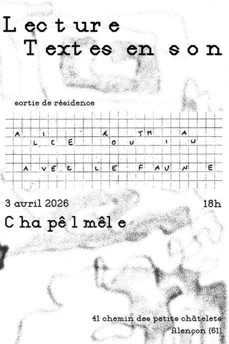 Sortie de résidence : Alice Routhiau avec Le Faune