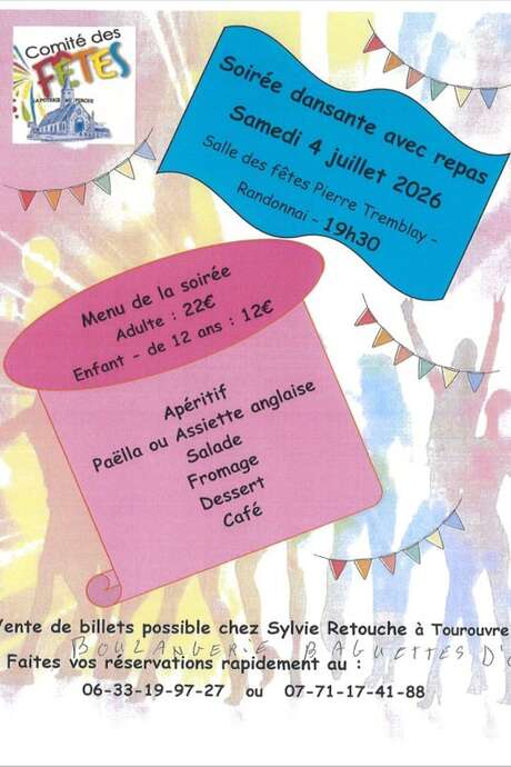 Soiré dansante et repas
