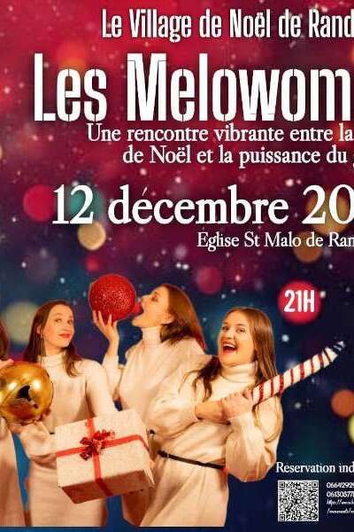Concert Chants de Noël et Gospel avec les Melowomen