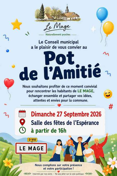Pot de l'amitié