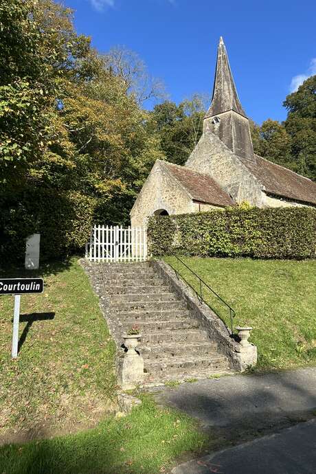 Visite de l'église Saint-Hilaire de Courtoulin