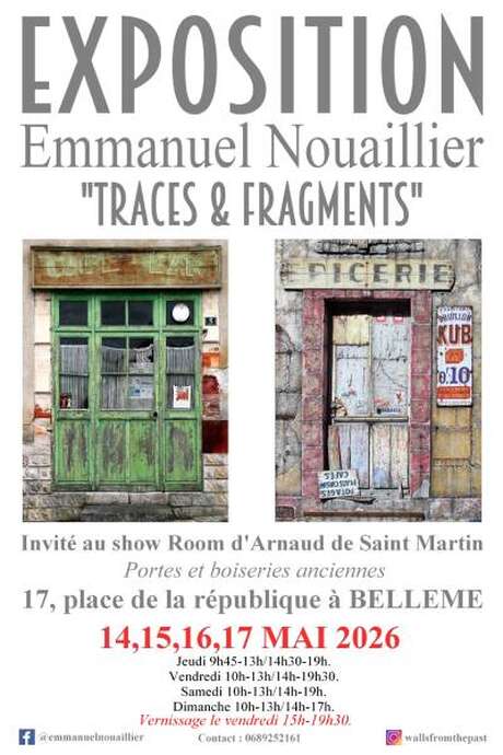 Exposition "Traces & Fragmentsé