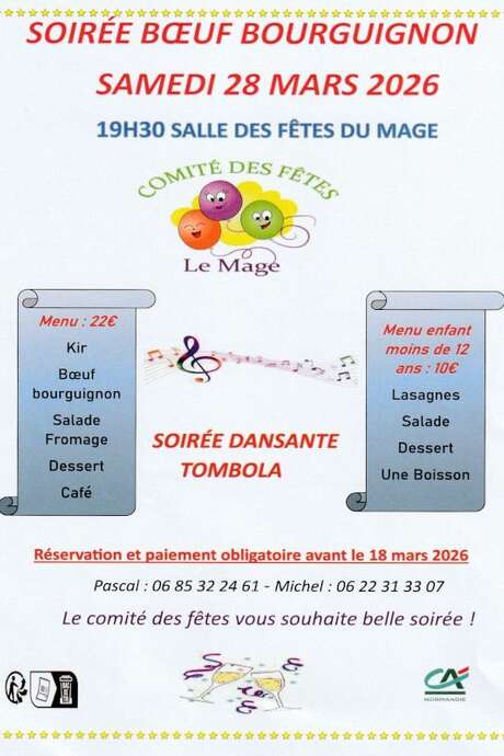 Soirée Bœuf Bourguignon