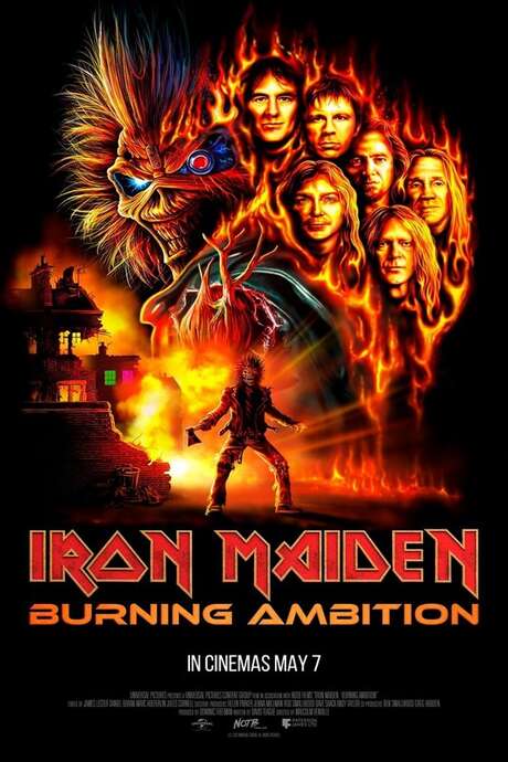 Cinéma - Iron Maiden : Burning ambition V.O.S.T