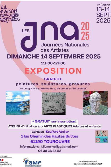 Exposition peintures sculptures gravures