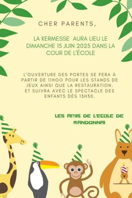 Kermesse de l'école