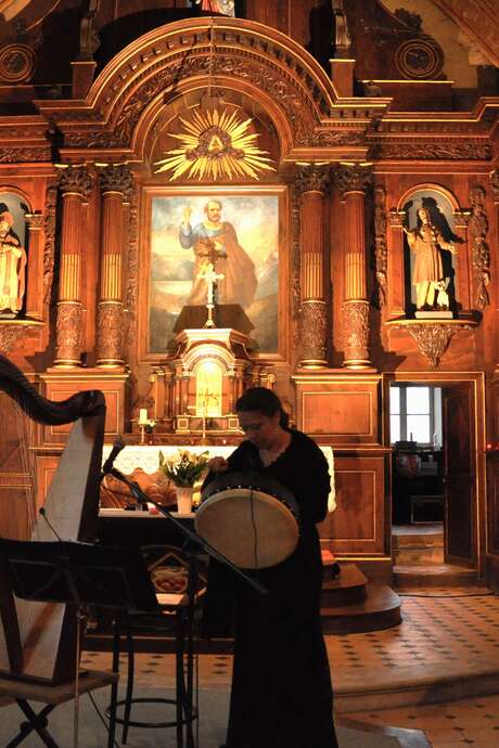 Concert et illuminations à l'église Saint-Pierre