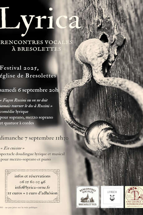 Festival rencontres vocales Lyrica