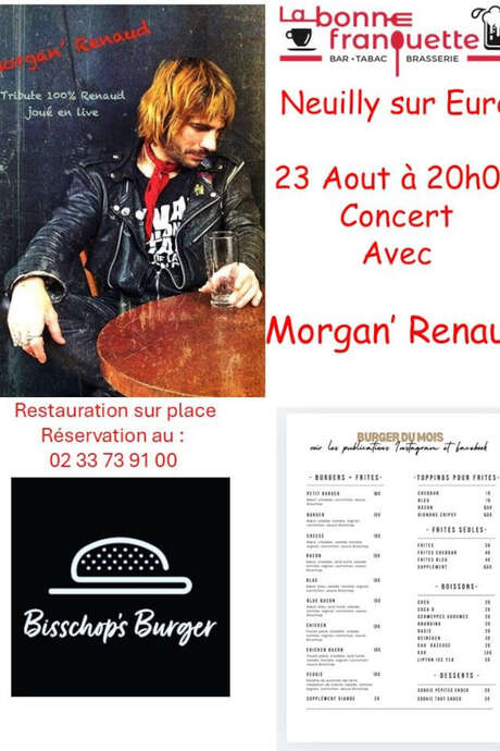 Concert avec Morgan' Renaud