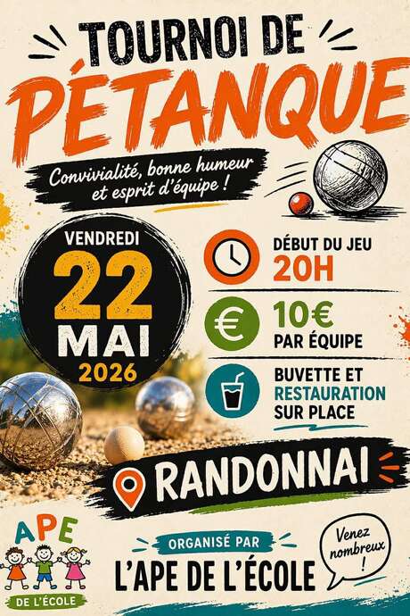Tournoi de pétanque