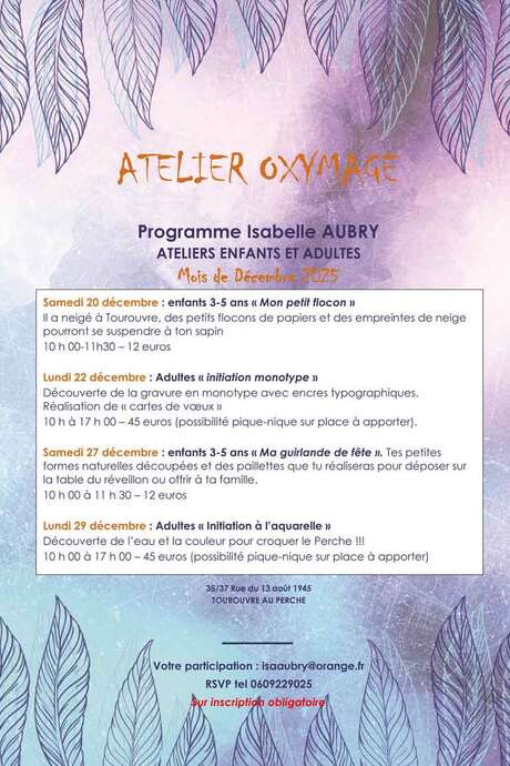 Atelier enfant de 3 à 5 ans Ma guirlande de fête