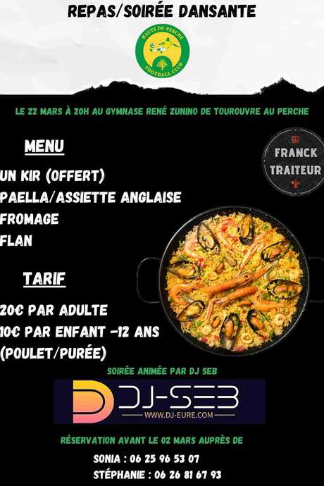 Soirée dansante du FC des Hauts du Perche