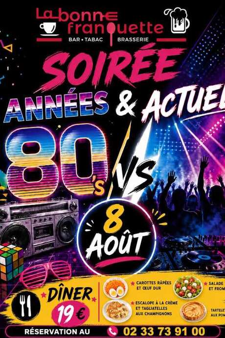 Soirée années 80 & actuel