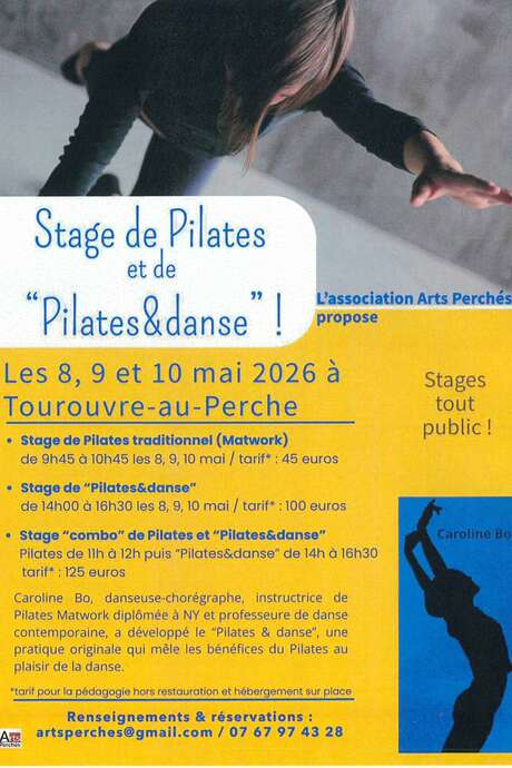 Stage de pilates et de pilates et danse