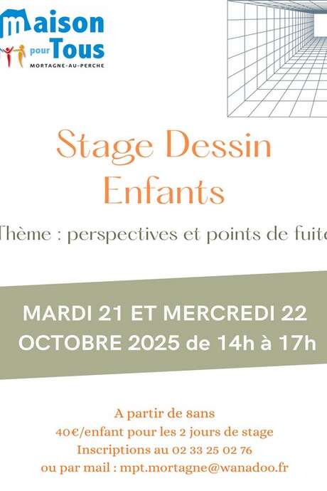 Stage de dessin pour enfants
