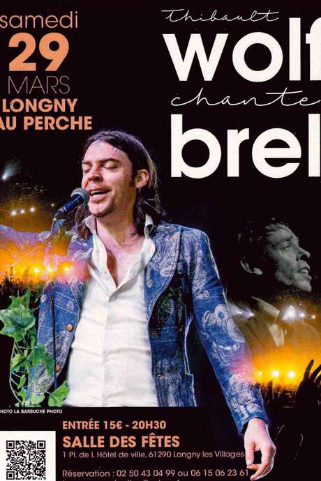 Thibault Wolf chante brel