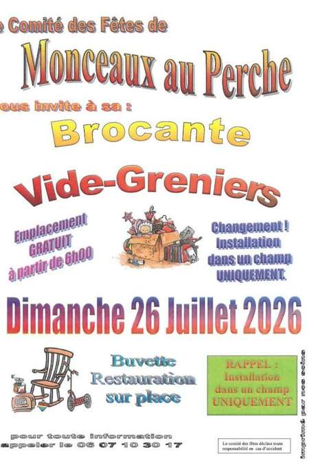 Brocante et Vide-greniers
