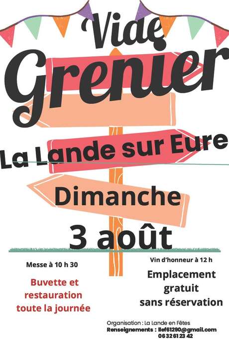 Fête communale et vide-grenier