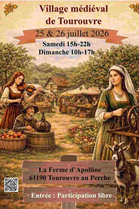 Le village médiéval de Tourouvre