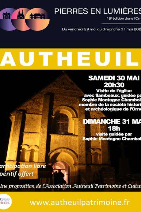 Visite en musique et en lumière de l'église Notre-Dame