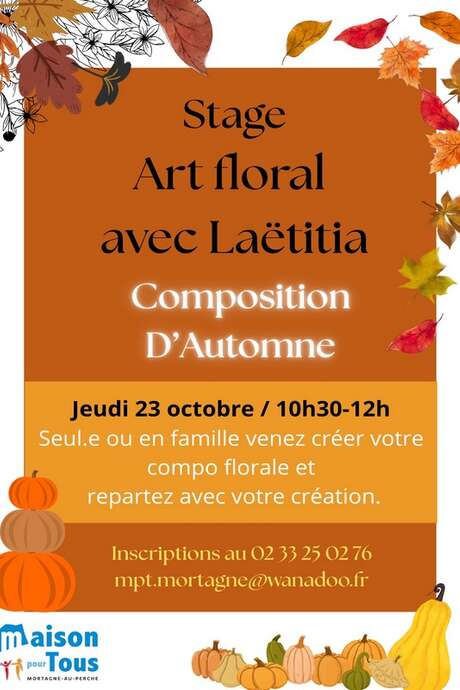 Stage Art Floral - Composition d'automne